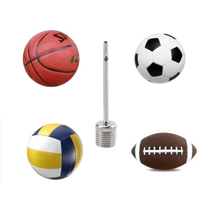Ball Pump Needle Kit Replacement for Portable Tire Inflator Air Comressor Inflating Adapter,Air Pump Nozzle Adapter Kit for Inflatables, Balloons,Sport Balls, Bicycles,Bike, inflator adapter kit,4pcs
