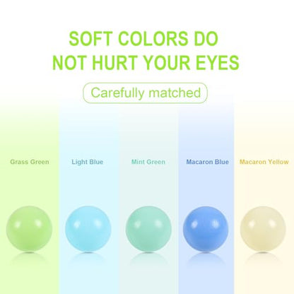 TRENDBOX Ball Pit Balls Plastic Balls for Ball Pit Pool Playpen Babies Kids Children Birthday Parties