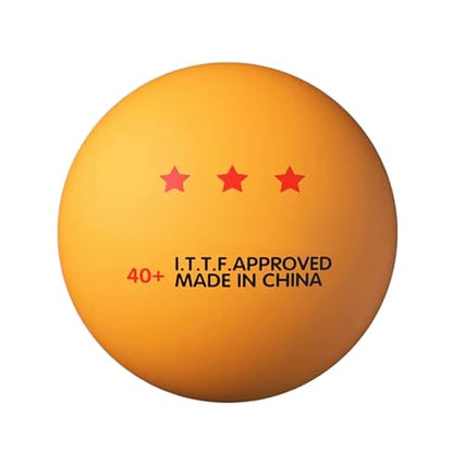 10 Pcs Table Tennis Ball Replacement Pingpong Ball 3-Star Standard Table Tennis Ball For Indoor/Outdoor Pingpong Table 3 Star Standard Table Tennis Ball
