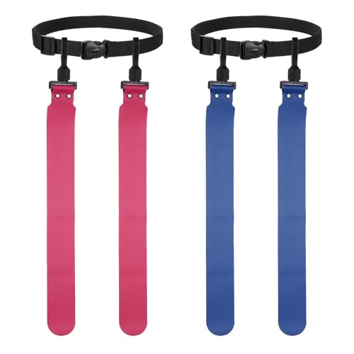 Flag Football, Adjustable Flag Football Belts with Belt and Flags Easy Tear Away