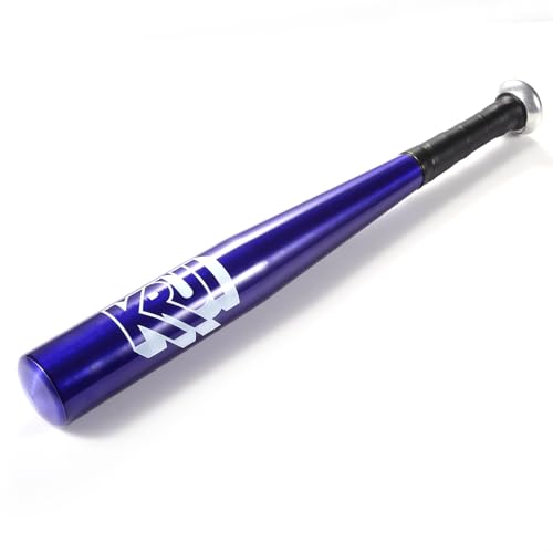 KRUI Aluminum Baseball Bat, 18 Inch Self Defense Bat, Lightweight Bat for Tire Checker, Fish, Keeps in Home, Car, Backpack for Self Defense - color: Blue