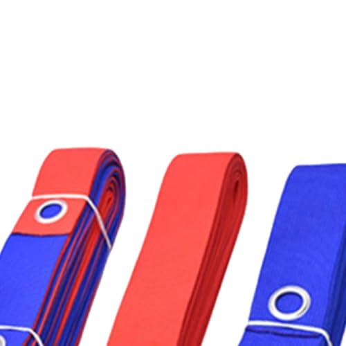 Beach Volleyball Lines for Sand Marking Lines Set (8M 16M Length) for Beach Party, red Blue