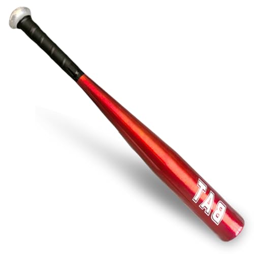 Baseball Bat 20 Inch Portable Sturdy Aluminum Alloy Metal Baseball Bat Stick Lightweight for Outdoor Practice Training