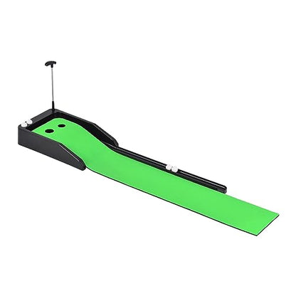 Golf Putting Mat Golf Putting Matt Indoors with Ball Return Convenient Improving Putting Skills Blanket Putting for Amateurs
