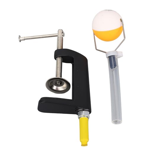 LIZEALUCKY Table Tennis Training Robot Rapid Rebound Pingpong Ball Machine for Practice