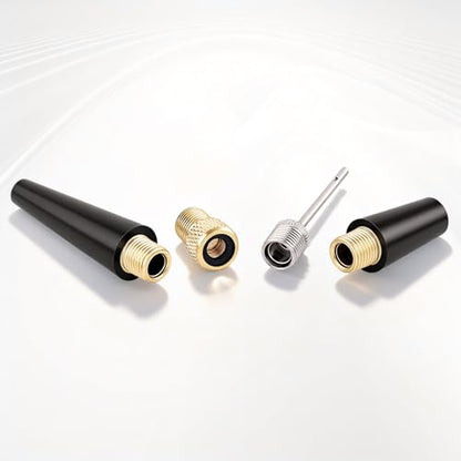 8Pcs Needle Inflating Ball Tire Pump for Portable Tire Inflator, Air Pump Needles for Balls, Air Compressor Adapter Kit for Inflatables, Sport Balls, Bicycles, Bike and Inflator Adapter Kit