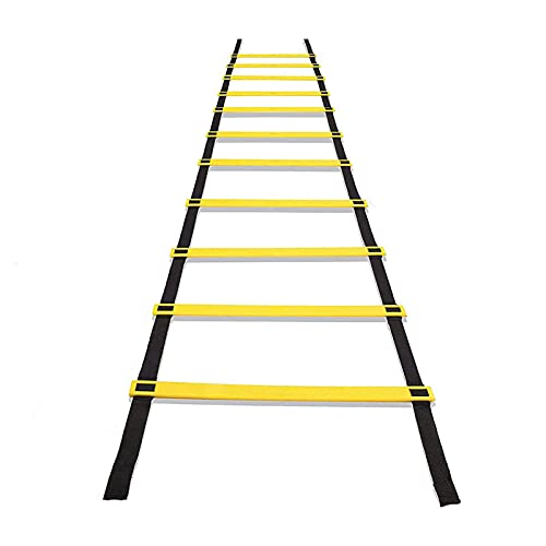Agility Ladder Adjustable Agility Ladder, Flexibility Speed Training Ladder, Fitness Jumping Ladder Footwork Sport Equipment, with Carry Bag(Size:3M) - size: 3M