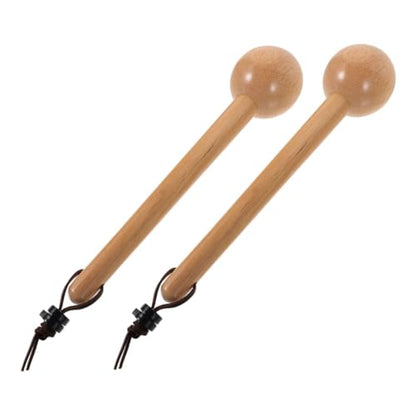 2Pcs Wooden Baseball Glove Shaping Mallet Softball Mitt Break Tool for Formation Portable Glove Pounder for Baseball and Softball Players