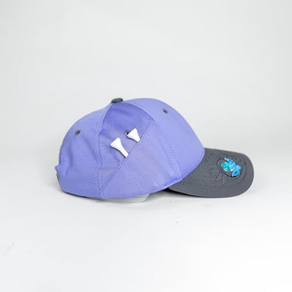 Ladies Adjustable Hats - Tee Holder with Tees & Bill Magnet with Ball Marker - 100% Custom Made - color: Velvet Hammer, style: Offset