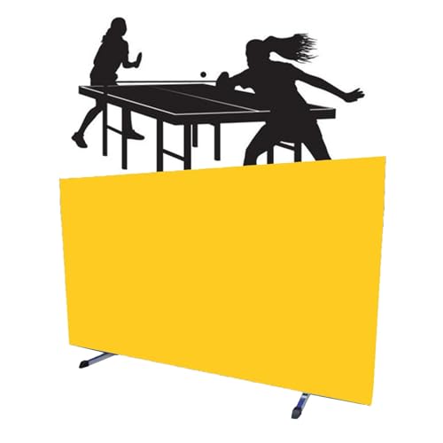 Portable Table Tennis Enclosure,Fencing for Competition & Training, for Playground Gym Office Use - color: Color2, size: 8 pieces