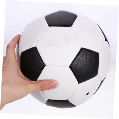 LALAFINA Size 5 Training Soccer Ball for Outdoor Use, Pu Machine-Stitched Football for Youth, Sturdy Sports Ball Suitable for 11-a-Side Matches and Soccer Practice