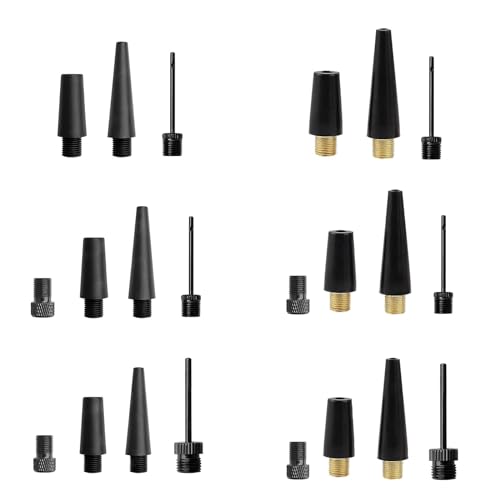 Ball Needle for Air Pumps Needle Inflator Needle Nozzles Adapter Ball Needle Set for Football Basketball