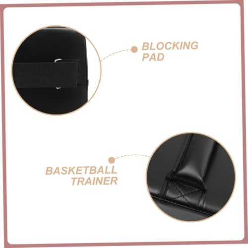 Toyvian 2Pcs Comfortable Basketball Blocking Pad Multi Function Training Equipment for Youth Enhance Defensive Skills Reflexes Hand Eye Coordination