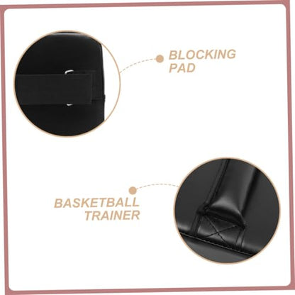 Toyvian 2Pcs Comfortable Basketball Blocking Pad Multi Function Training Equipment for Youth Enhance Defensive Skills Reflexes Hand Eye Coordination