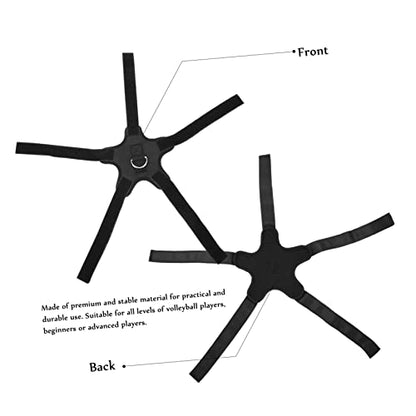 BESTonZON 1Set Volleyball Trainer Strap Adjustable Spike Training Tool for Practice for Serving Hitting and Jumping Skills Development Durable Volleyball