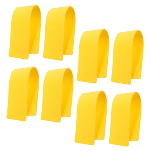 BESPORTBLE 8Pcs Agility Training Markers Multi Shape Spot Markers for Tennis and Basketball Court Marking Durable and Lightweight for Sports Training and Activities