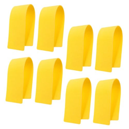 BESPORTBLE 8Pcs Agility Training Markers Multi Shape Spot Markers for Tennis and Basketball Court Marking Durable and Lightweight for Sports Training and Activities