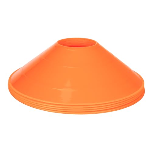 Champion Sports Set of 25 Orange Cones with Mesh Bag