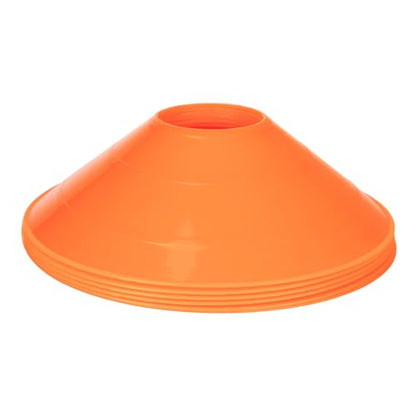 Champion Sports Set of 25 Orange Cones with Mesh Bag