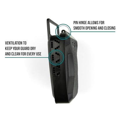 SISU Mouthguard Case - Lightweight & Durable - Fits SISU Aero, Max, Junior & Tether Mouthguards