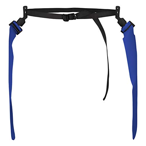 CHAMPRO unisex adult "Pop" Six Quick Down Pop Football Flag Belt - color: Royal