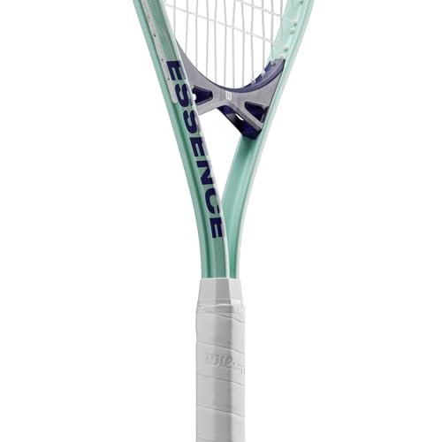 Wilson Tennis Racquet for Beginners (Pre-Strunged) | for Beginners - color: Teal/Navy, style: light green (essence)