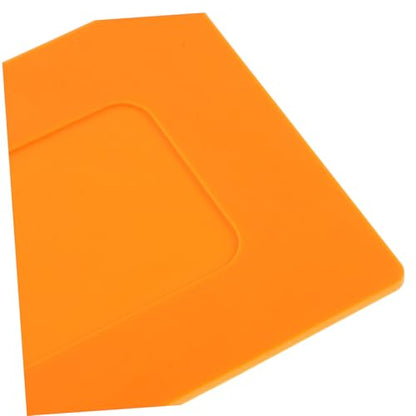 Toddmomy 2pcs Portable Baseball Training Flat Markers Orange Rectangular Boundary Spots Soccer Court Agility Line Markers for Gym Floor Baseball Coaching Equipment