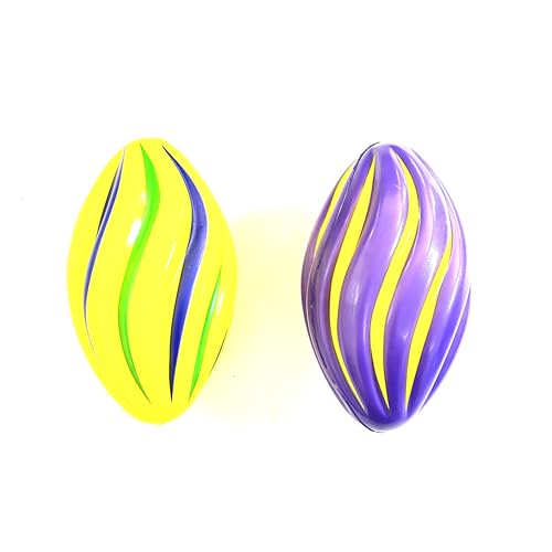 2 Pcs Foam Footballs 7.5" Football Stress Balls Bulk Party Decorations Sports Event Gift