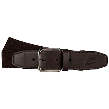 Champro Elastic Baseball Belt with 1.5-Inch Synthetic Tab - color: Brown, size: Adult