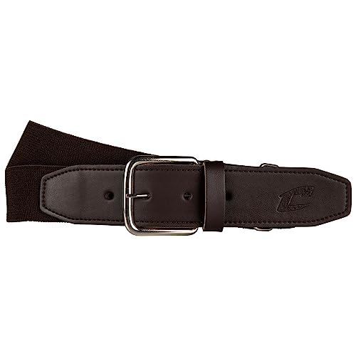 Champro Elastic Baseball Belt with 1.5-Inch Synthetic Tab - color: Brown, size: Youth