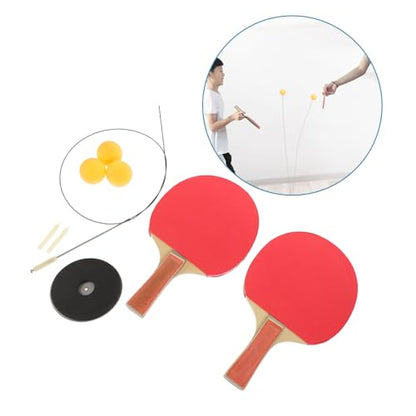 BESPORTBLE Shaft Table Tennis Pong Paddle Table Tennis Trainer Home Racket Toy Indoor Racket Toy