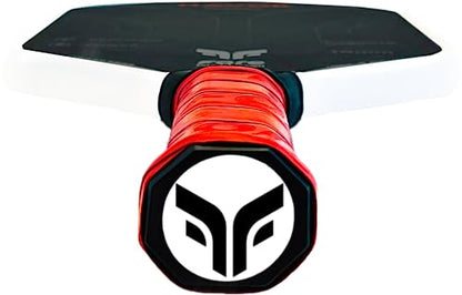 Havok Pro Pickleball Paddle: Carbon Fiber Surface for Enhanced Power, Precision and Maximum Spin - Large Sweet Spot and USAPA Approved - color: Red