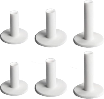 Brccee AC Rubber Golf Tees for Mats, Driving Range Tee, Golf Accessories for Indoor & Outdoor Practice - size: 3 ", 2.5 ", 2" MIX