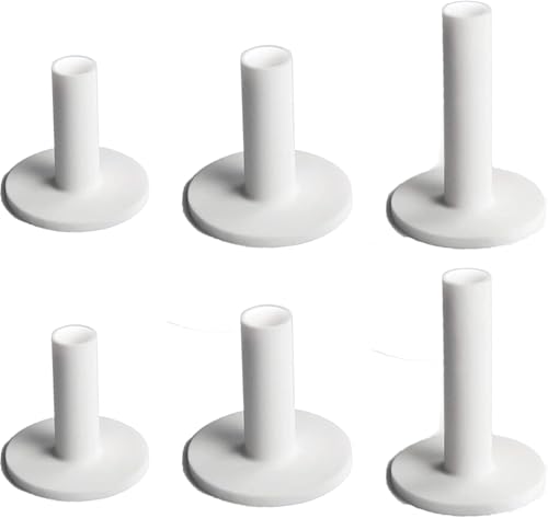 Brccee AC Rubber Golf Tees for Mats, Driving Range Tee, Golf Accessories for Indoor & Outdoor Practice - size: 3 ", 2.5 ", 2" MIX