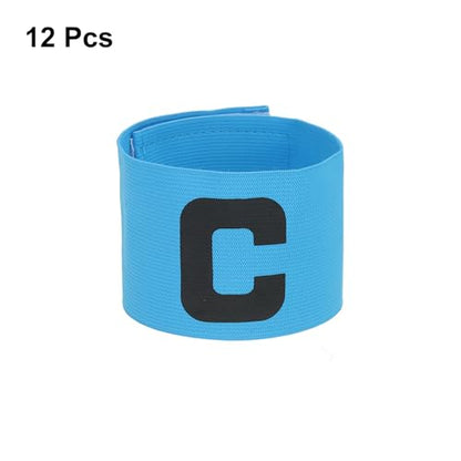 YOKIVE Captain Armbands, Elastic Armband Soccer Captain C Arm Band, Great for Youth Adult Football, Basketball Player - color: Sky Blue