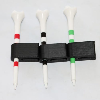 PIAOLGYI Hat Clip for Golf Tee,Mini Golf Balls Tee Holders,Accessories Portable Golf Tee Holder for Playing Golf(3 Pack)