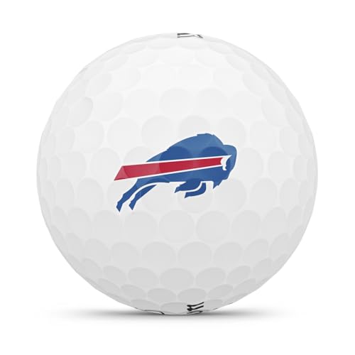 WILSON 2025 Duo Soft NFL Golf Ball - 12 Balls, White, Atlanta Falcons - color: Buffalo Bills