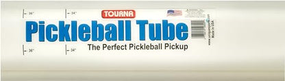 Tourna Pickleball Pickup Tube for Pickleballs - Holds 17 Balls - color: White