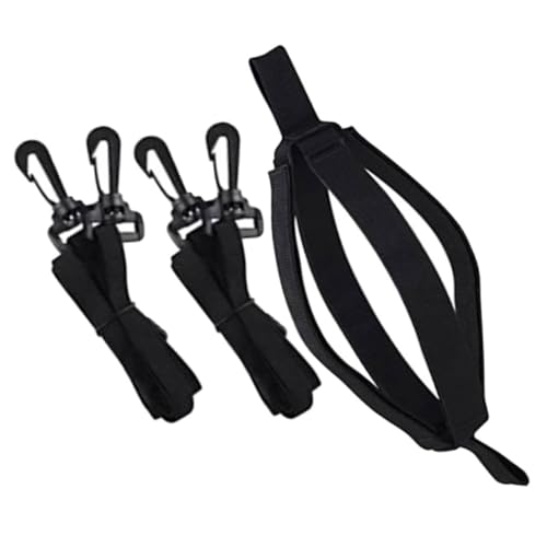 YARNOW 1set Volleyball Spike Trainer Strap Trainer for Hitting Practice and Jumping Drills for Ages Black