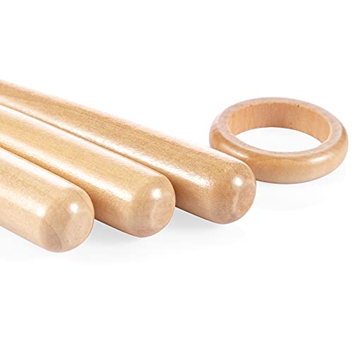 Mudder 20 Pack Baseball Stand Baseball Holders Balls Display Wooden Display Stand Holder Centerpieces for Tables for Sports Lover (Light Brown) - color: Light Brown