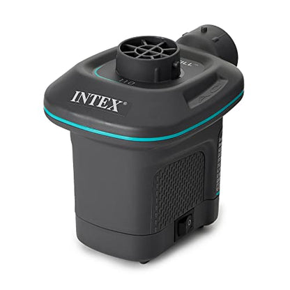 INTEX QuickFill Electric Air Pump: Inflates and Deflates Air Mattresses, Inflatable Kayaks, Boats, Toys - size: 23.0CFM, style: AC