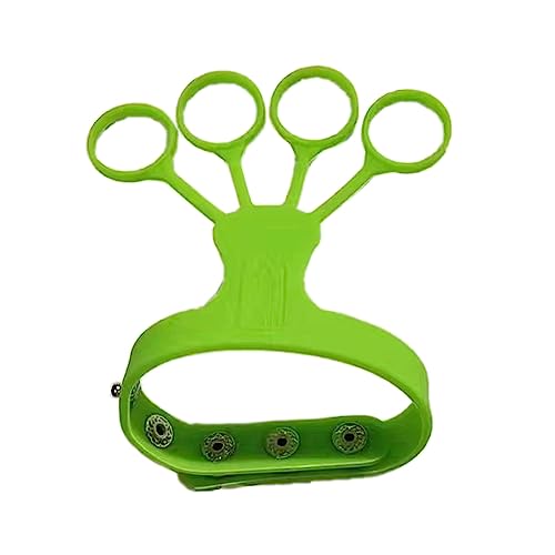 Silicone Grip Basketball Aid Exercise Stretcher Arm Hand Trainer Training Device - color: Green