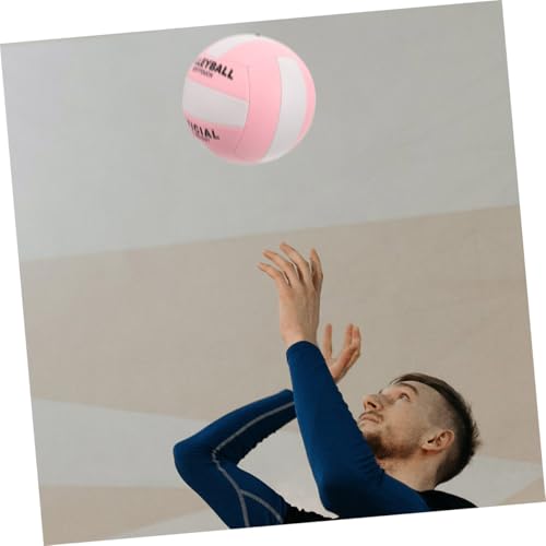 Soft Volleyball Indoor Training Ball Stitched Explosion-Proof Soft Touch Practice Volleyball for Adult Sports and School Exam Use