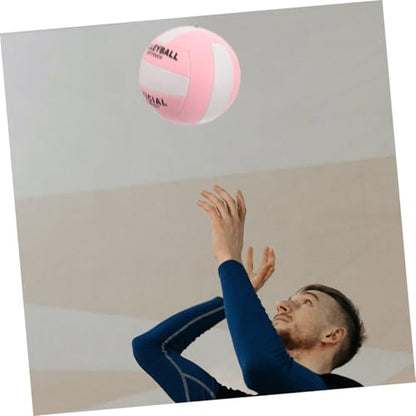 Soft Volleyball Indoor Training Ball Stitched Explosion-Proof Soft Touch Practice Volleyball for Adult Sports and School Exam Use