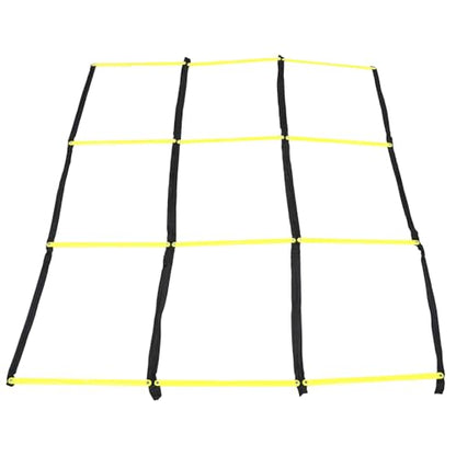 Agility Ladder Soccer Ladder Lightweight Foldable Speed Training Rope for Football Fitness Footwork Drills Youth and Adult Exercise