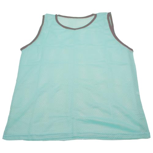 BlueDot Trading Adult & Youth Scrimmage Training Vests for Soccer, Basketball & More – Available in 1, 6, 12, 24 Packs - color: Sky Blue, style: Youth 1 Pack