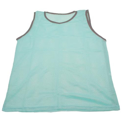 BlueDot Trading Adult & Youth Scrimmage Training Vests for Soccer, Basketball & More – Available in 1, 6, 12, 24 Packs - color: Sky Blue, style: Youth 1 Pack