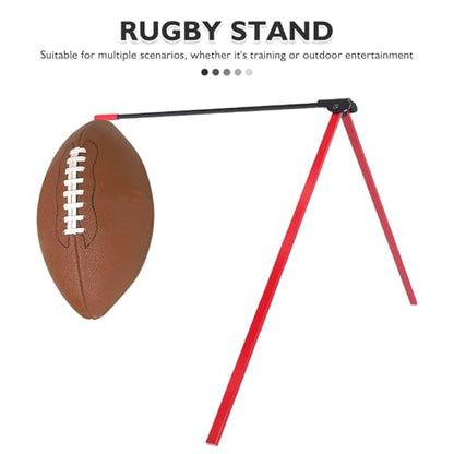 Hemoton Adjustable Football Kicking Tee Stand for Training Practice Non-Slip Football Kicking Holder for Youth