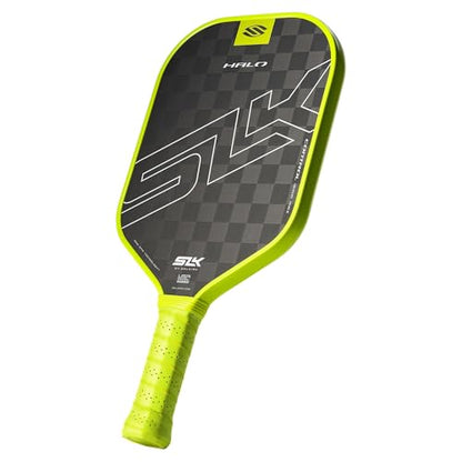 Selkirk Sport SLK Halo Raw Carbon Fiber Pickleball Paddle | Power, Pro and Control Pickleball Paddles | T700, 18K Ultraweave, Aramid Fiber LinkWeave | Designed & Controlled in USA - color: Control | Green | 2025, size: Max (All - Around Paddle)