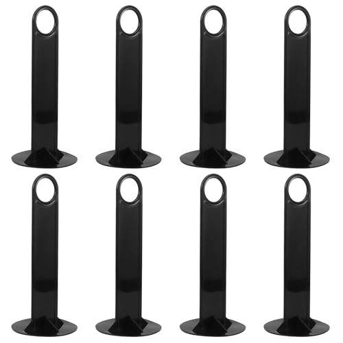 SEWACC 8pcs Soccer Cone Holders Disc Cone Racks Portable Soccer Training Equipment Carrying Stands for Football Field Practice